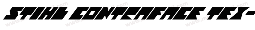 STIHL Contraface Tex字体转换
